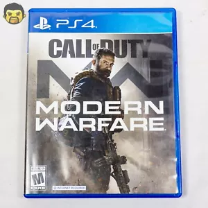 Call Of Duty Modern Warfare PS4 2019 Sony PlayStation 4 Complete FAST SHIPPING - Picture 1 of 14