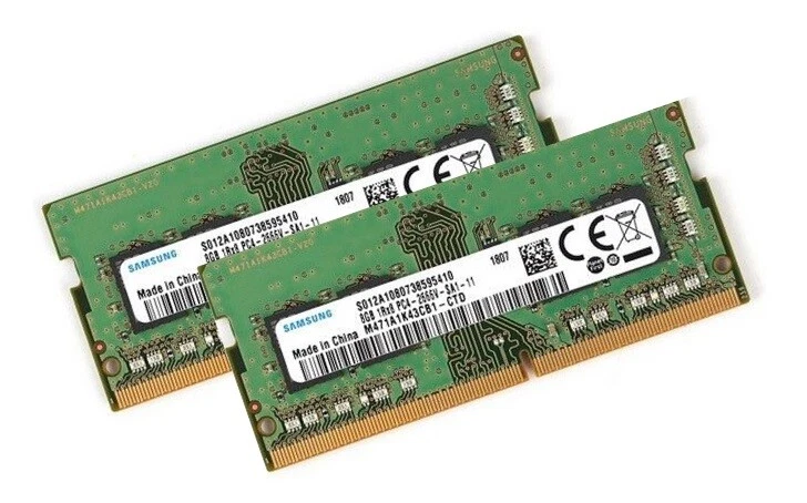 Samsung 2x 8GB RAM 16GB DDR4 2666 Mhz SO DIMM für Apple mac mini 2018 iMac 2019 - Bild 1 von 1