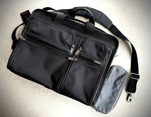 TUMI 26160D4 Alpha 3 Black Ballistic Nylon Expandable Laptop NEW - Bild 1 von 19