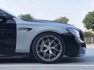 W213 E63S AMG Style Front Fender Replacement for For Mercedes E Class 4 Doors - Imagem 1 de 4