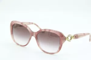 BVLGARI 8180-B 5414/8H PINK GOLD AUTHENTIC SUNGLASSES 57-17 - Picture 1 of 3