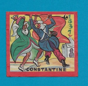 1955 Fremdenlegion r von Rüstungsfleisch... Karte/Stich ""1837 CONSTANTINE" - Bild 1 von 2