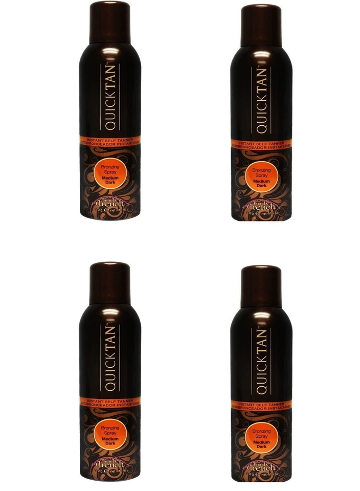 Pack Of 4 Body Drench Quick Tan Sunless Tanning Mist Medium Dark 6Oz - Image 1 of 1