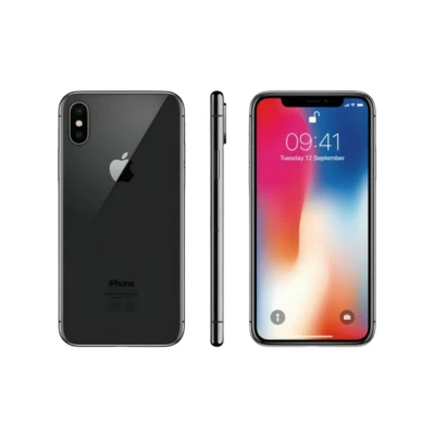 Apple iPhone X-64 GB-Space Gray - Network Unlocked Smartphone-Excellent - Image 1 of 4