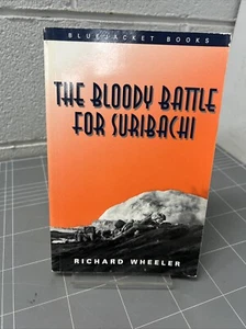 VINTAGE BOOK THE BLOODY BATTLE FOR SURIBACHI WAR WW2 P - Picture 1 of 15
