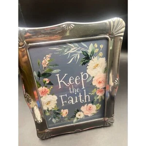 Framed keep the faith Wall Art Decor 5”*7”【sold as it is】 - Picture 1 of 2
