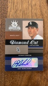 2003 Donruss Diamond Kings Diamond Cut Collection /150 Joe Borchard #DC-4 Auto