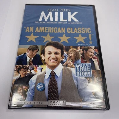 Milk (DVD, 2009, French/English Version) Brand New Sealed Sean Penn James Franco - Image 1 of 4
