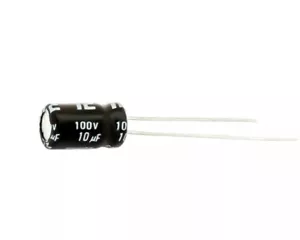 ICC 10uf 100 V 105c Radiale Elektrolytkondensatoren 6,5x11,7 mm (10/25/50er-Pack) - Bild 1 von 3