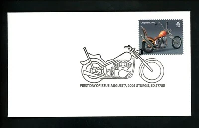 US FDC #4085-4088 None 2006 Sturgis SD American Motorcycles Set of 4 - Image 1 of 4