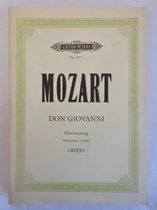 MOZART - DON GIOVANNI - MUSIC PIANO CHORAL SCORE - FREEPOST - Good Cond - Picture 1 of 6
