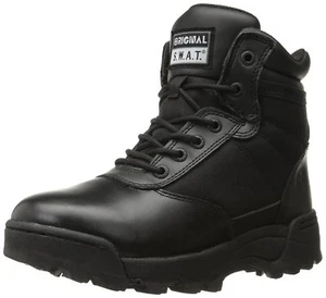 Original S.W.A.T. 116401 Herren Classic 6" seitlicher Reißverschluss Herren Stiefel schwarz leicht gebraucht - Bild 1 von 7