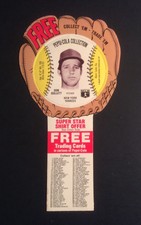 Pepsi Cola Collection 1977 Baseball Stars Don Gullet Disc w/Glove Tab VTG MLB