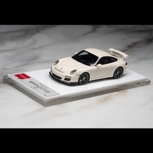 Make Up 1:43 Porsche 911 997.2 GT3 2010 Cream White Diecast Car Model Collection - Picture 1 of 3