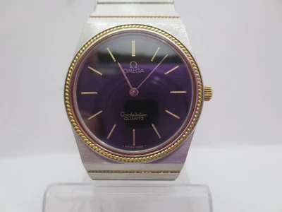 OMEGA CONSTELLATION  18K/STAINLESS STEEL QUARTZ MENS WATCH(PUSH TO ADJUST TIME) - Image 1 of 4