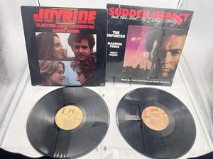 Joy Ride and Sudden Impact- 2 Vinyl Record Lot - Original Soundtracks - ELO - Picture 1 of 6