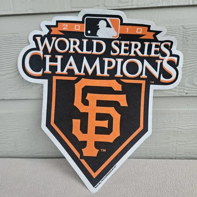 San Francisco Giants 2010 World Series Championship Logo Felt Pennant Rico 14.5" - Image 1 of 4
