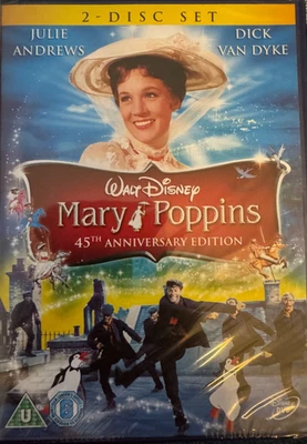 MARY POPPINS - 45th ANNIVERSARY EDITION DVD NEW AND SEALED WITH FREE UK POSTAGE - Image 1 of 2