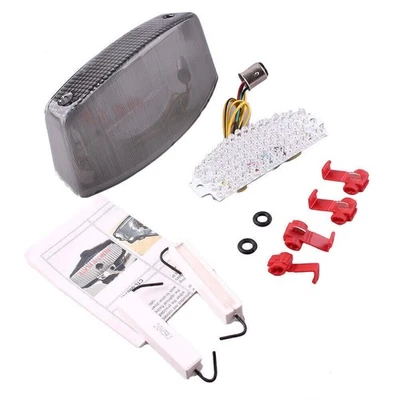 LED Rear Tail Light Turn Signal Lamp Smoke For DUCATI MONSTER 1994 1995-2010 - Image 1 of 4