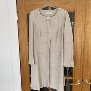 Planet Linen Coat Size 12 - Picture 1 of 13