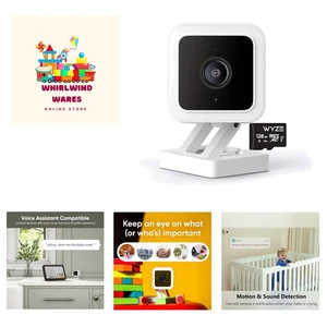 Smart Security Camera with Continuous 1080p Recording & Voice Control - Picture 1 of 11
