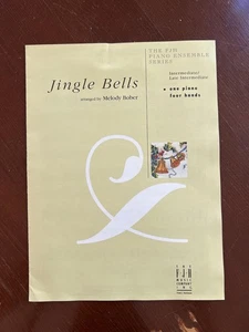 Jingle Bells arranged by Melody Bober • one piano four hands Christmas Duet - Picture 1 of 2
