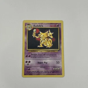 Kadabra 032/102 Base Set Regular - Picture 1 of 4