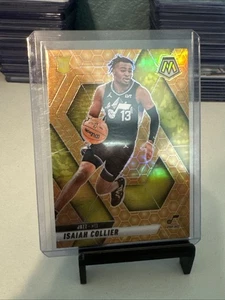 2024-25 Mosaic Isaiah Collier RC Rookie Utah Jazz Honeycomb SSP Case Hit #222 - Picture 1 of 2