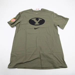 BYU Cougars Nike Nike Tee Short Sleeve Shirt Men's Olive New - Picture 1 of 5