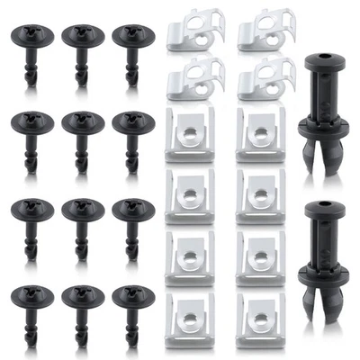 Kit de parafuso clipe protetor contra respingos motor sob tampa para Audi A4 A5 A6 Quattro allroad - Imagem 1 de 4