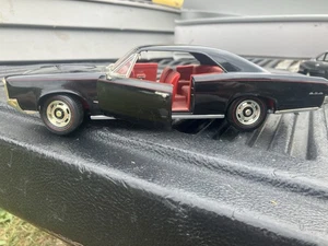 1966 Pontiac GTO Model Car Die-cast 1:25 Scale Black - Picture 1 of 6