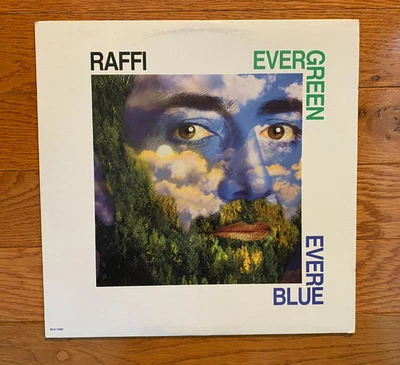 Raffi - Evergreen Everblue LP Shoreline Records 1990 Pressing w/ Inner - Image 1 of 4