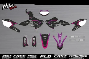 Graphics Kit for Yamaha WR 450 F 2016 2017 2018 Decals Stickers by Motard Design - Picture 1 of 6