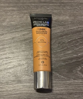 L'Oreal Paris Prime Lab Up to 24hr Dullness Reducer 1 fl oz, Tan To Deep Skin - Image 1 of 4