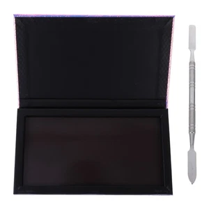 2 Pcs Empty Magnetic Eyeshadow Cosmetic Container Eyeshadow Lipstick Storage - Picture 1 of 12