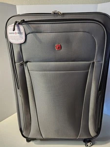Swissgear Zurich 29" Spinner Check Suitcase Grey - Picture 1 of 7