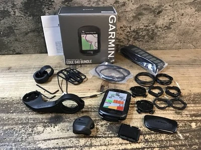 GARMIN Edge 840 Cycling Computer Sensor Set Black compact Many sensors USB-C - Image 1 of 4