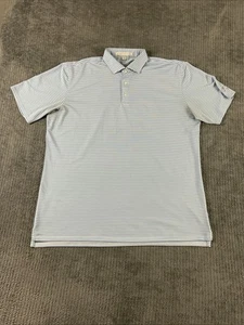 Holderness & Bourne Hemd Herren XXL The Maxwell Windsor weiß gestreift Golf Polo - Bild 1 von 12