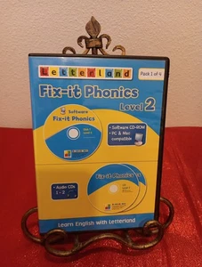 Letterland Fix It Phonics Level 2 Cd ROM - Imagen 1 de 2