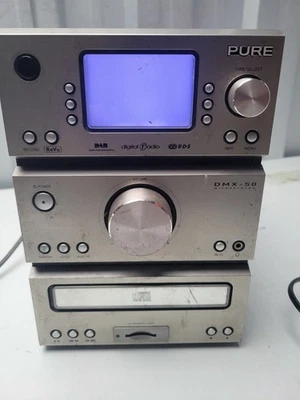 Pure DMX-50 Micro DAB CD Stereo Hi Fi - FAULTY SPARES PARTS REPAIR - Image 1 of 4