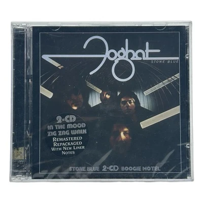Foghat - Stone Blue/Boogie Motel (2 CD, 1999) England UK Import Foto 1 de 4