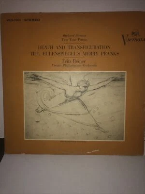 RCA Victrola VICS-1004 STRAUSS Death / Till - REINER, Vienna - PLUM ST LP 1S/1S - Image 1 of 4