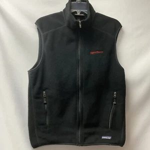 Patagonia Adult Unisex Black Fleece Full Zip Vest - Picture 1 of 4