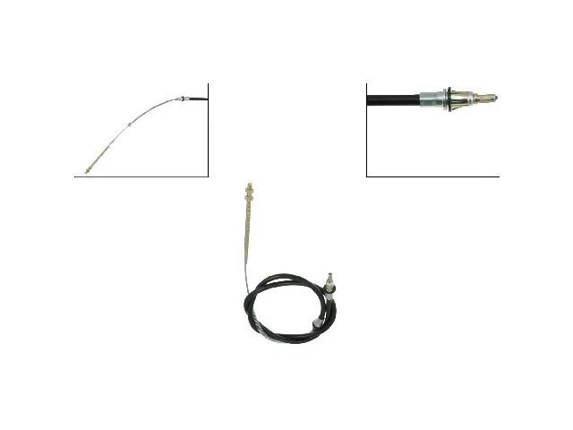 Cable de freno de estacionamiento delantero Dorman 92549XV 1983 1986 para Chevrolet S10 1982-1991 Foto 1 de 2