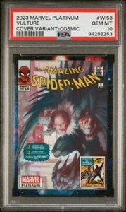 Vulture WI53 Cosmic Cover Variant /25 PSA 10 Upper Deck 2023 Marvel Platinum - Picture 1 of 3