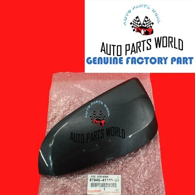CUBIERTA GRIS ESPEJO RETROVISOR EXTERIOR ORIGINAL OEM TOYOTA 4RUNNER RAV4 87945-42160-B1 Foto 1 de 2