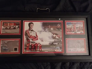 Kasey Kahne Mounted Memories SIGNED Autograph + Race Used Tire Picture Framed - Picture 1 of 11