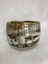 Sadaaki Kido/Anagama Kiln Haburi Shino/Tea Bowl 28-2