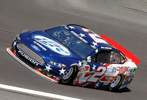 Brad Keselowski Miller Lite NASCAR 13x19 Poster Gloss Photo Print BKG7 Cover