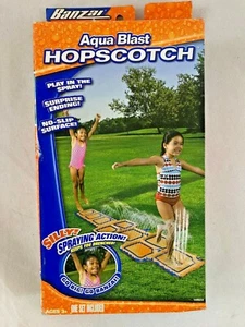 NEW Banzai Aqua Blast Hopscotch Water Splash Pad Sprinkler Summer Toy - Picture 1 of 2